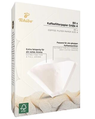 Tchibo Filtre Kahve Kağıdı No:4 80 li