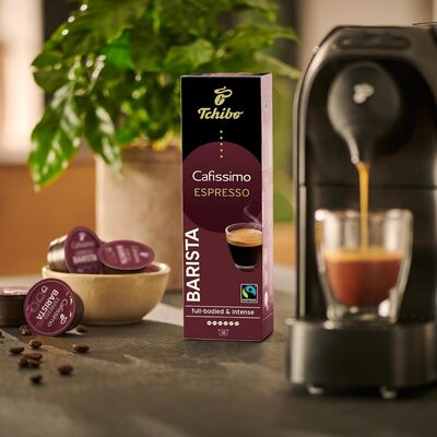 Tchibo Kapsül Kahve Cafissimo Barista Espresso Full Bodied-Intense 10 lu