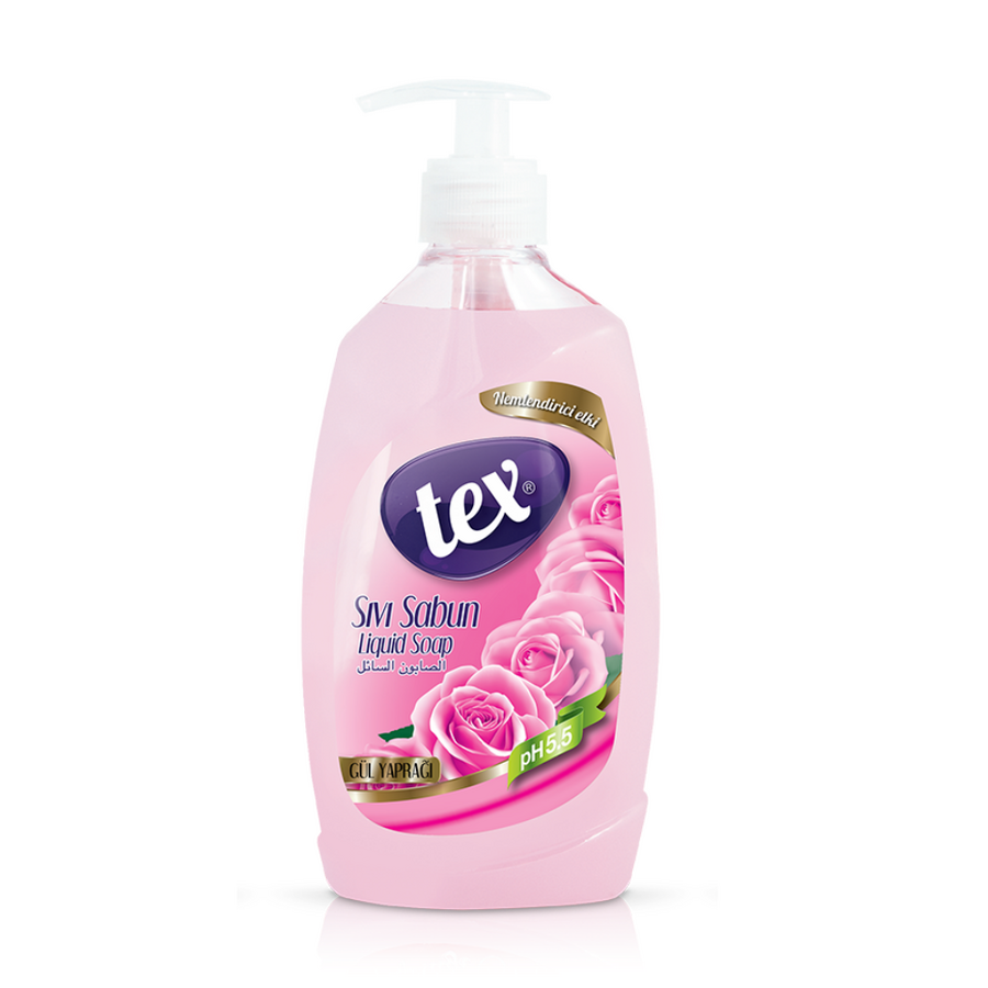 Tex Sıvı Sabun Gül Yaprağı 750ml Tkh352