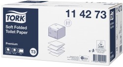 Tork C Katlamalı Tuvalet Kağıdı Premium 252 yp 30&prime;lu - Thumbnail