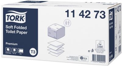 Tork C Katlamalı Tuvalet Kağıdı Premium 252 yp 30&prime;lu