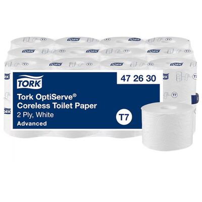 Tork Tuvalet Kağıdı Çift Rulo Kartonsuz 94 m 24 lü 472630