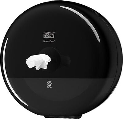 Tork Mini İçten Çekmeli Tuvalet Kağıdı Dispenseri Siyah
