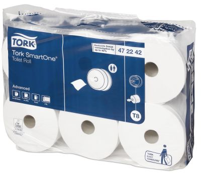 Tork SmartOne İçten Çekmeli Tuvalet Kağıdı 207mx6lı