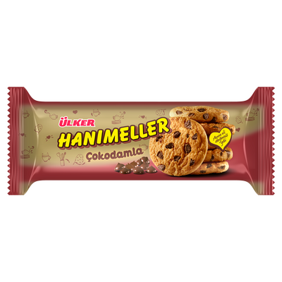 Ülker Hanımeller Çokodamla Bisküvi 82gr 18li