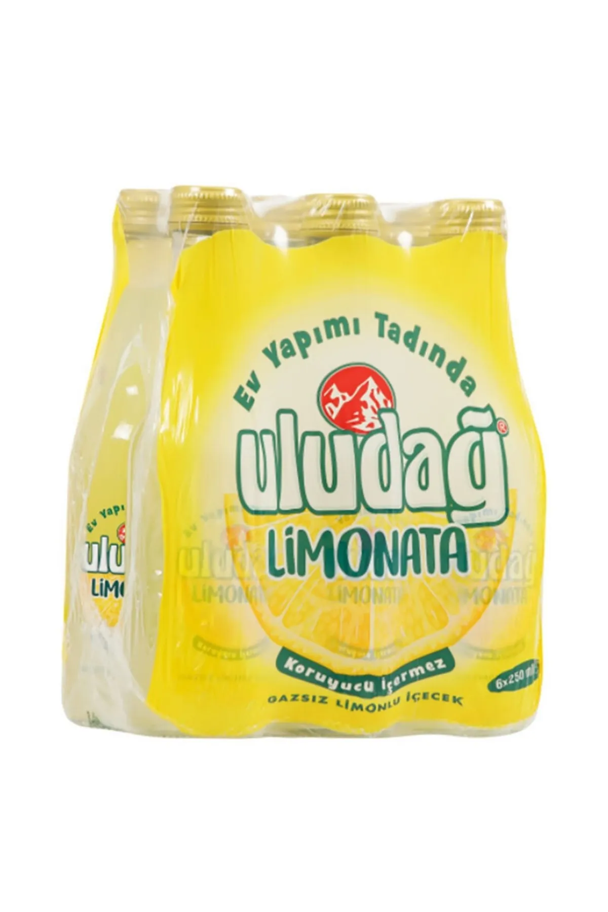 Uludağ Limonata Cam 250ml 24 lü - Thumbnail