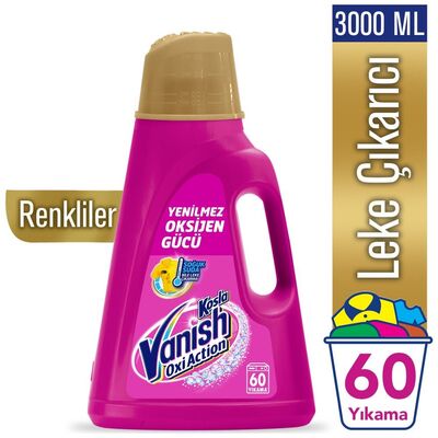 Vanish Leke Çıkarıcı Sıvı 3000ml Pembe