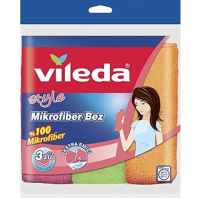 Vileda Mikrofiber Temizlik Bezi 3lü