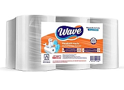 Wave Hareketli Makine Havlusu 21 cm 42 mt 2,5kg