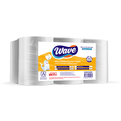 Wave Jumbo Tuvalet Kağıdı 150 mt 12 Rulo 6 kg - 1