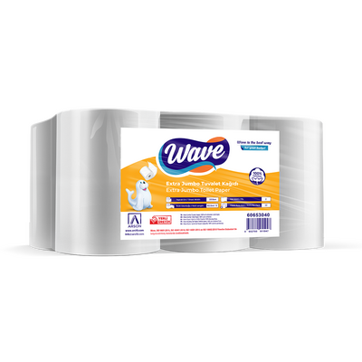 Wave Jumbo Tuvalet Kağıdı 92 mt 12 Rulo 4 kg - 1