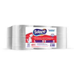 Wave Mini İçten Çekmeli Tuvalet Kağıdı 102m 12 Rulo 5kg