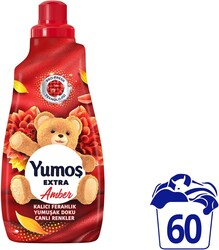 Yumoş Çamaşır Yumuşatıcısı Ekstra Konsantre Amber 1440m - Thumbnail