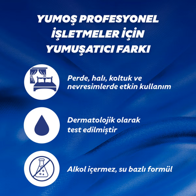 Yumoş U-PRO Professional Tekstil Parfümlü İşletmeler İçin 5 l 
