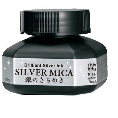 Zig Mürekkep Silver Mica Gümüş 60ml Ba302-6