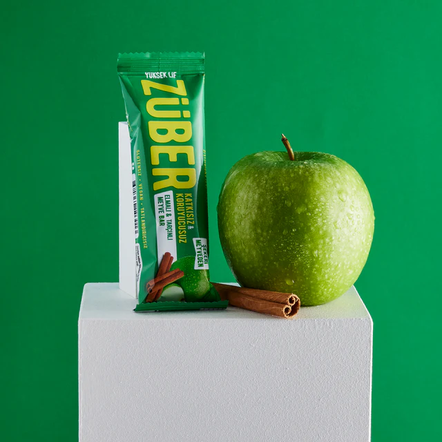 Züber Meyve Bar Elmalı ve Tarçınlı 8 (40g x 12)