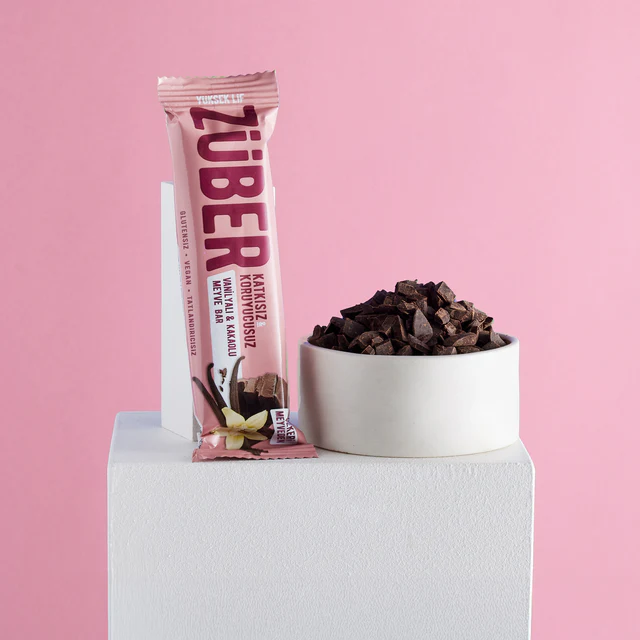 Züber Meyve Bar Vanilyalı ve Kakaolu 8 (40g x 12)