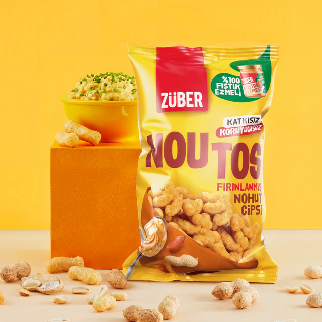 Züber Noutos %100 Yer Fıstığı Ezmeli 55g x 15