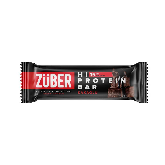 Züber Protein Bar Kakaolu 8 (40g x 12)